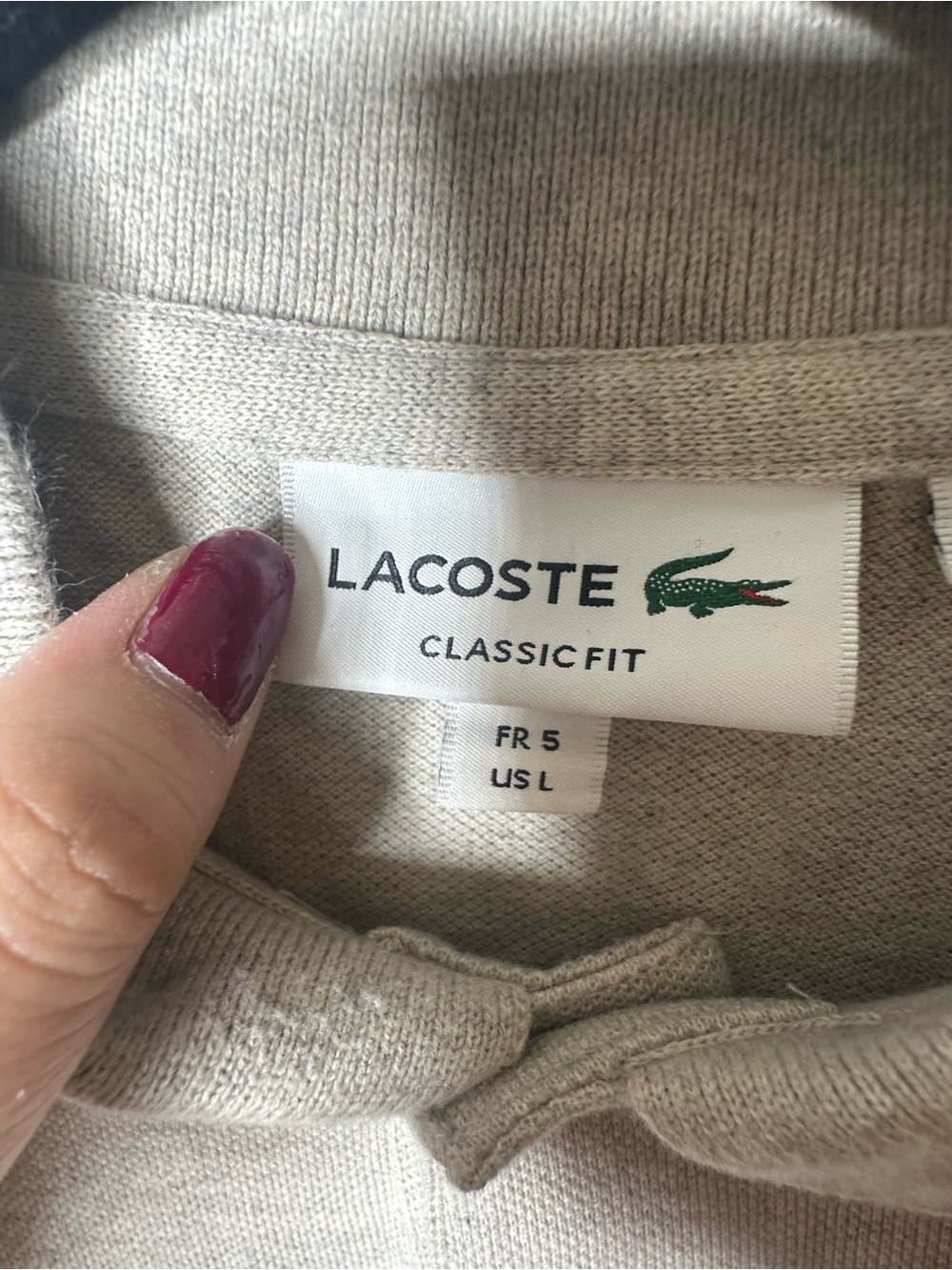 Lacoste Classic 100% Cotton Polo - Picture 5 of 7